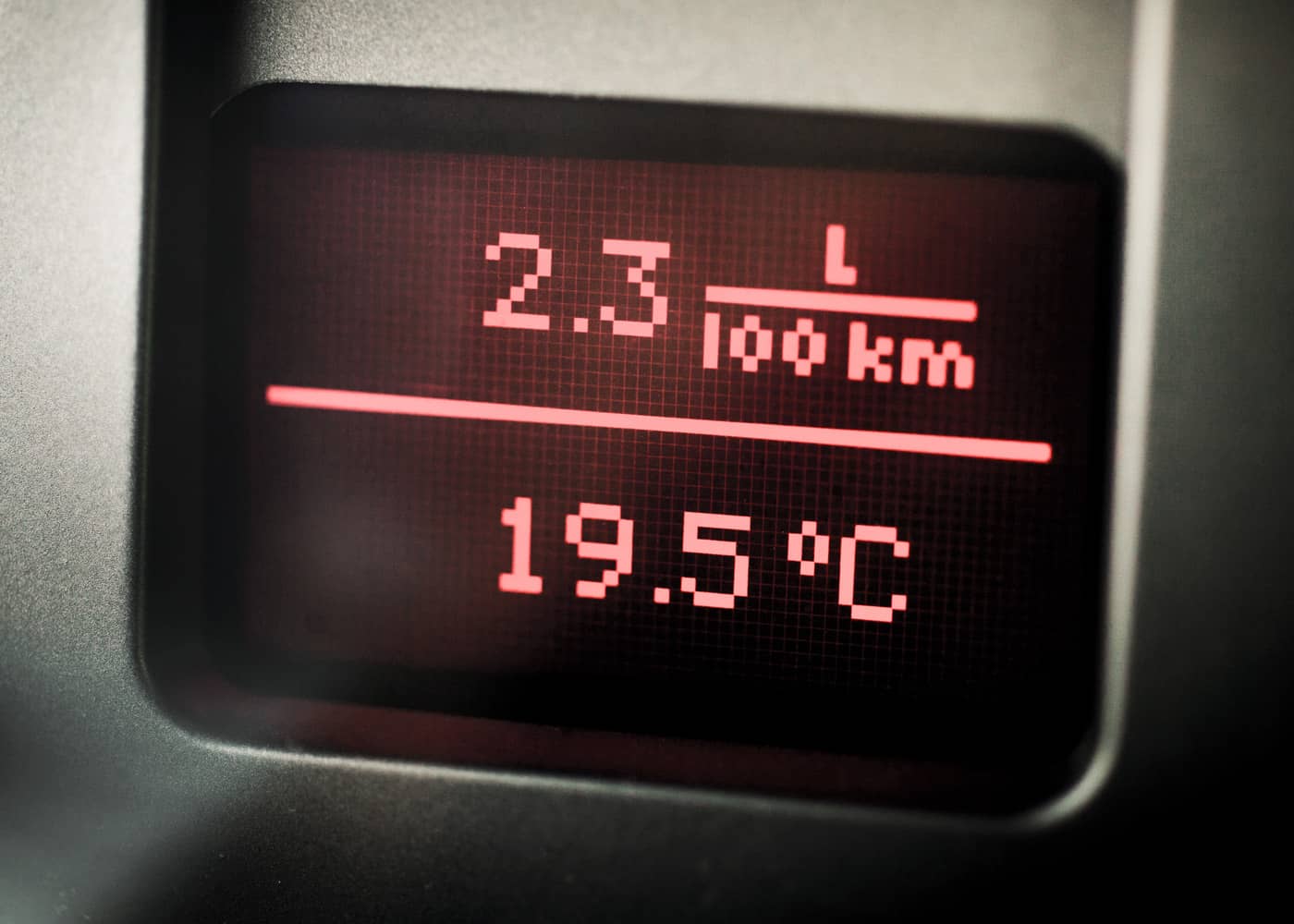 car fuel consumption temperature