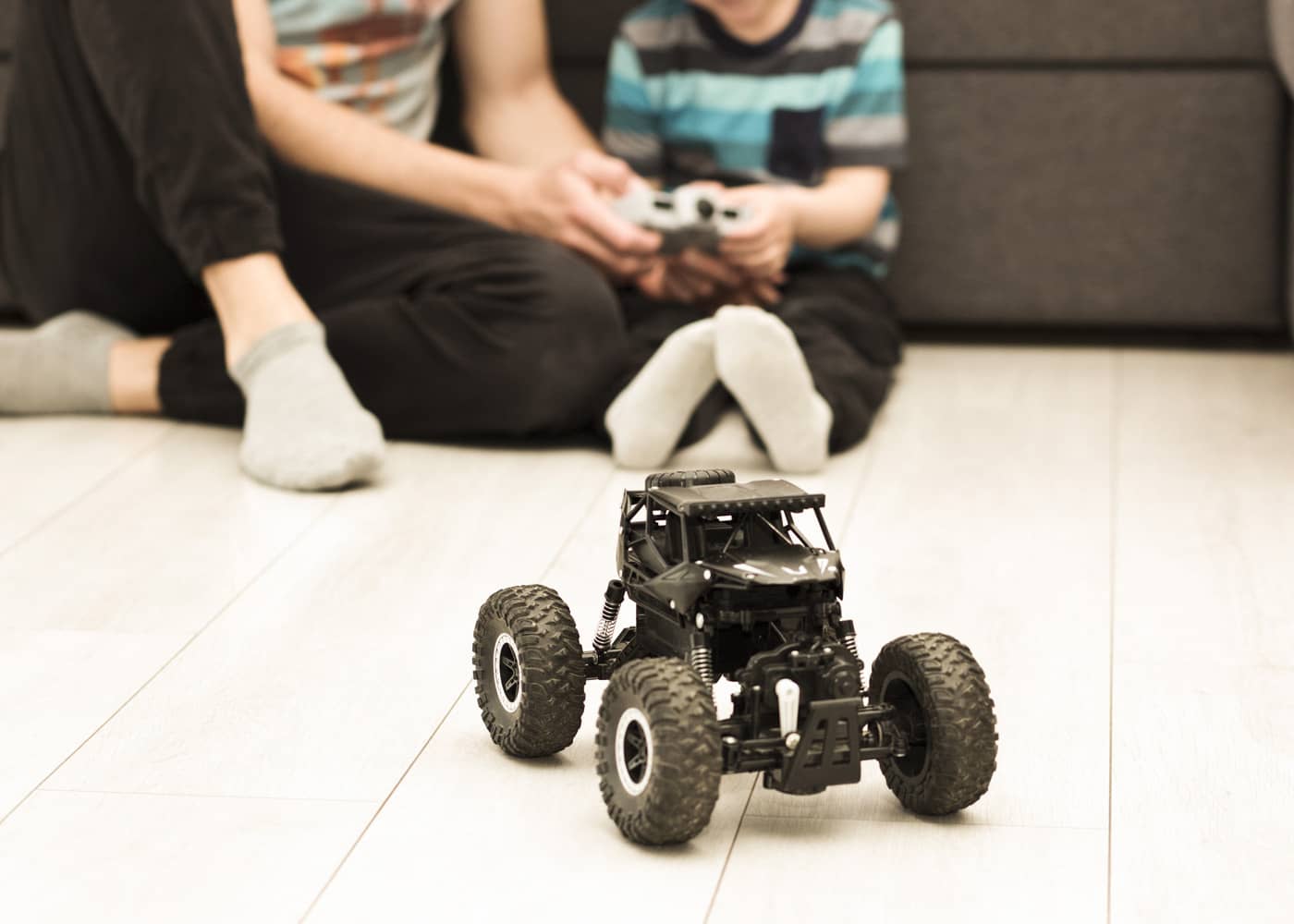 remote-controlled car