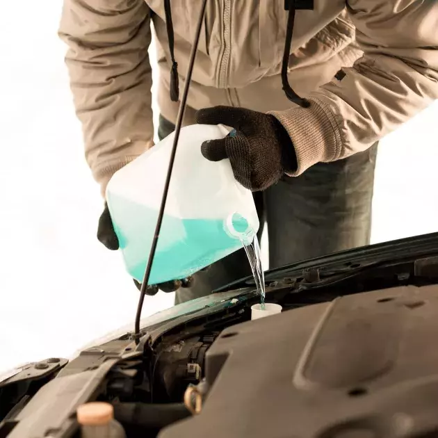 Winter car maintenance