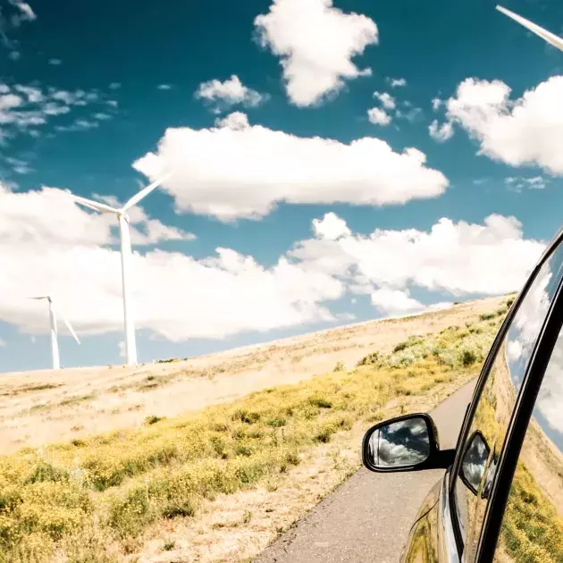 car countryside